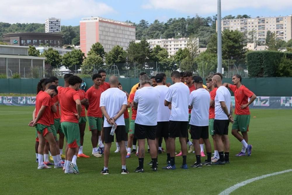 JO 2024/Maroc-Argentine : Voici le onze de départ avec Hakimi et Ben Seghir