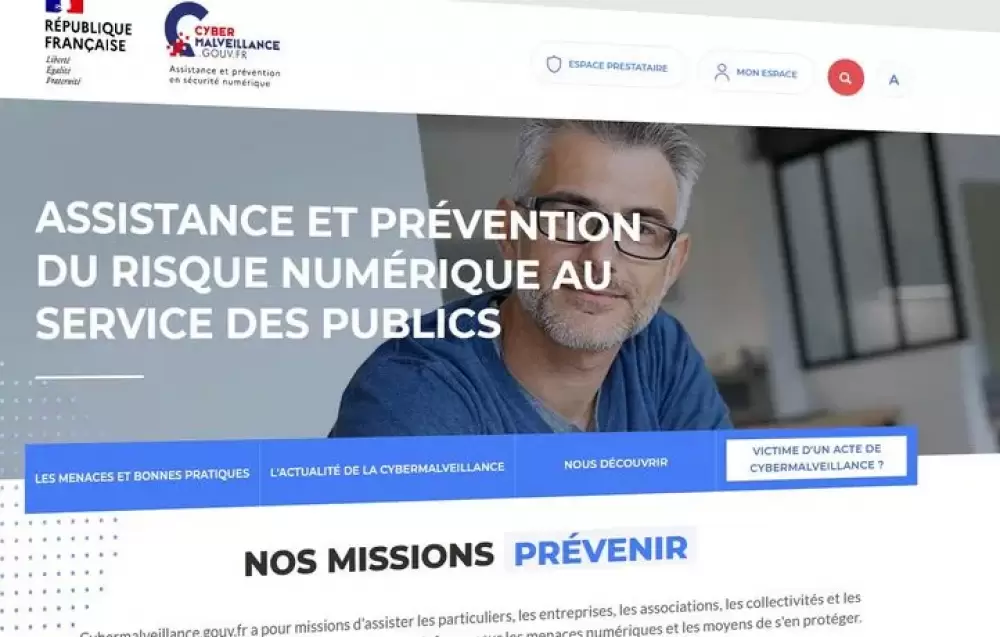 Cybersécurité : Un site gouvernemental français censé protéger les usagers des hackers en a lui-même été victime