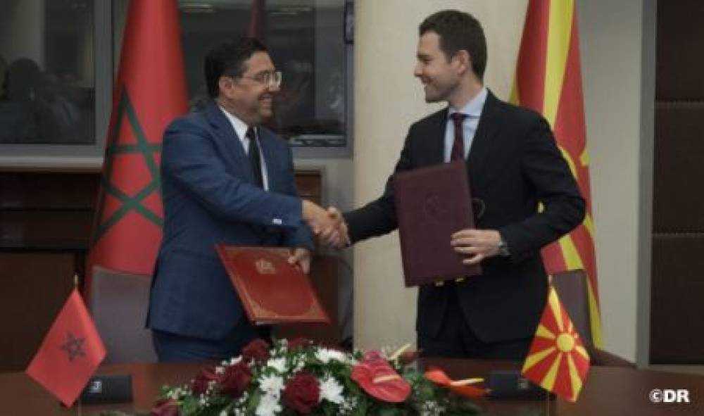 Le Royaume du Maroc et la République de Macédoine du Nord réaffirment leur volonté commune de renforcer le partenariat bilatéral