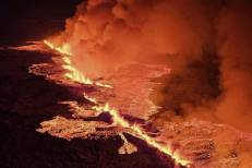 Islande : un volcan entre en éruption pour la neuvième fois depuis fin 2023