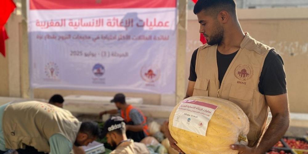 Gaza : troisième phase de la campagne marocaine d’aide humanitaire