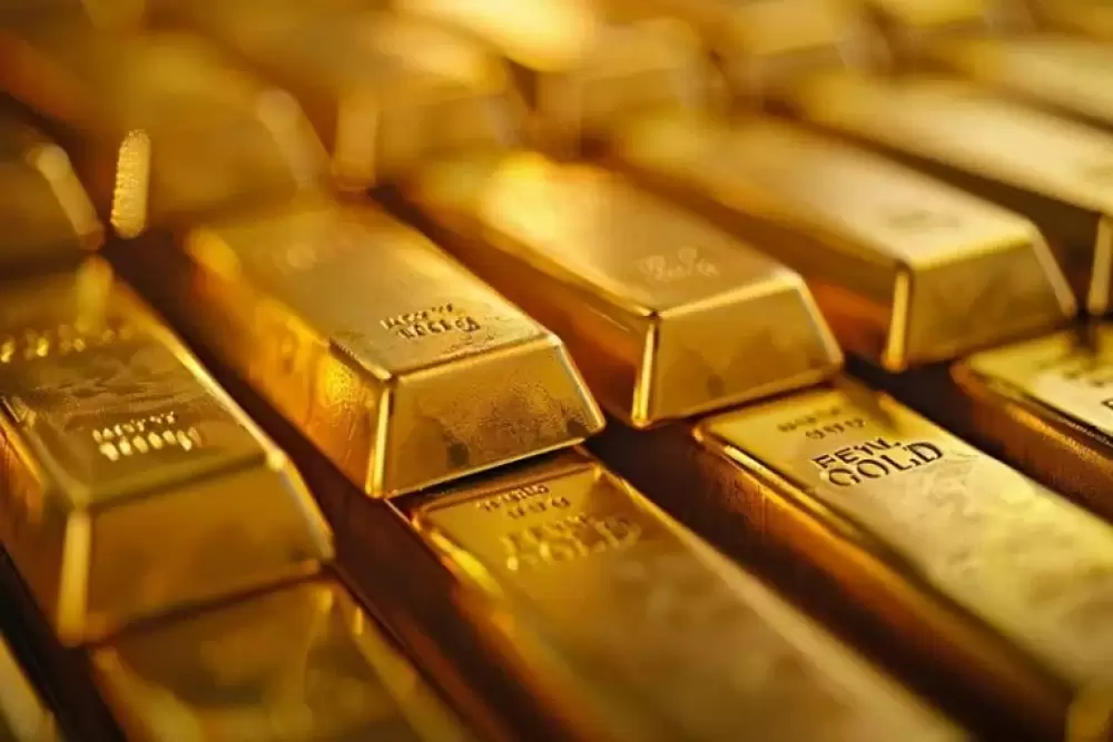 Hausse des prix de l'or, soutenue par la baisse du dollar et les rendements des obligations US