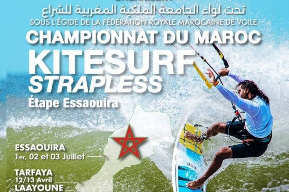 Essaouira accueille la 2e étape du Championnat du Maroc de Kitesurf Strapless