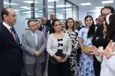 La Première Dame de la République du Salvador visite à Rabat le Centre Mohammed VI de la Recherche et de l’Innovation