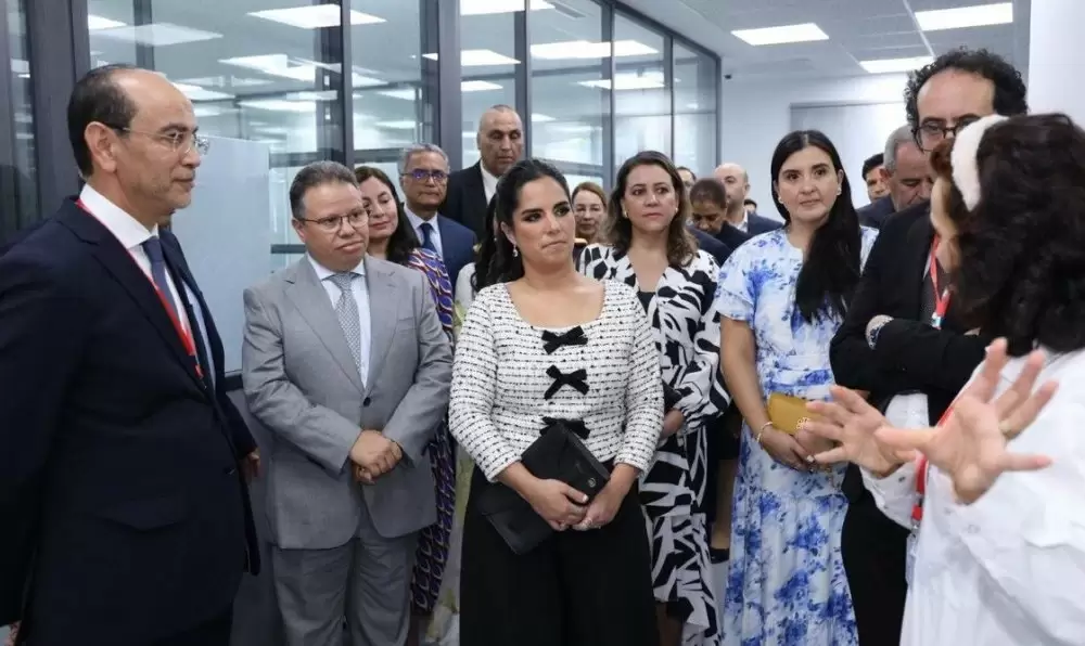 La Première Dame de la République du Salvador visite à Rabat le Centre Mohammed VI de la Recherche et de l’Innovation
