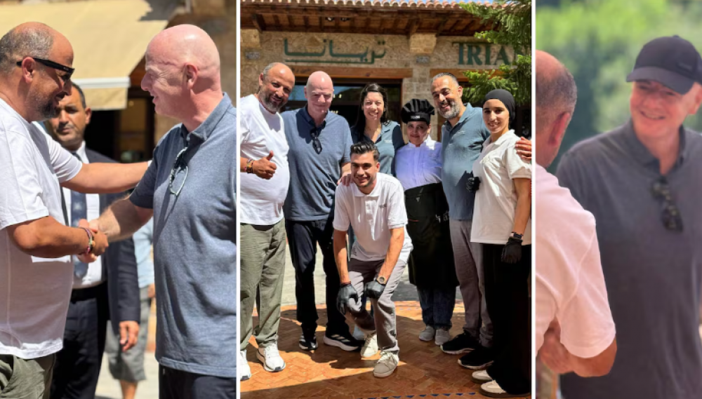 Gianni Infantino, président de la FIFA, en visite à Chefchaouen