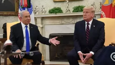 Gaza: Netanyahu à Washington, Trump espère un acco...