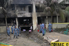 Crash d’un avion militaire sur une école au Bangladesh: le bilan monte à 27 morts