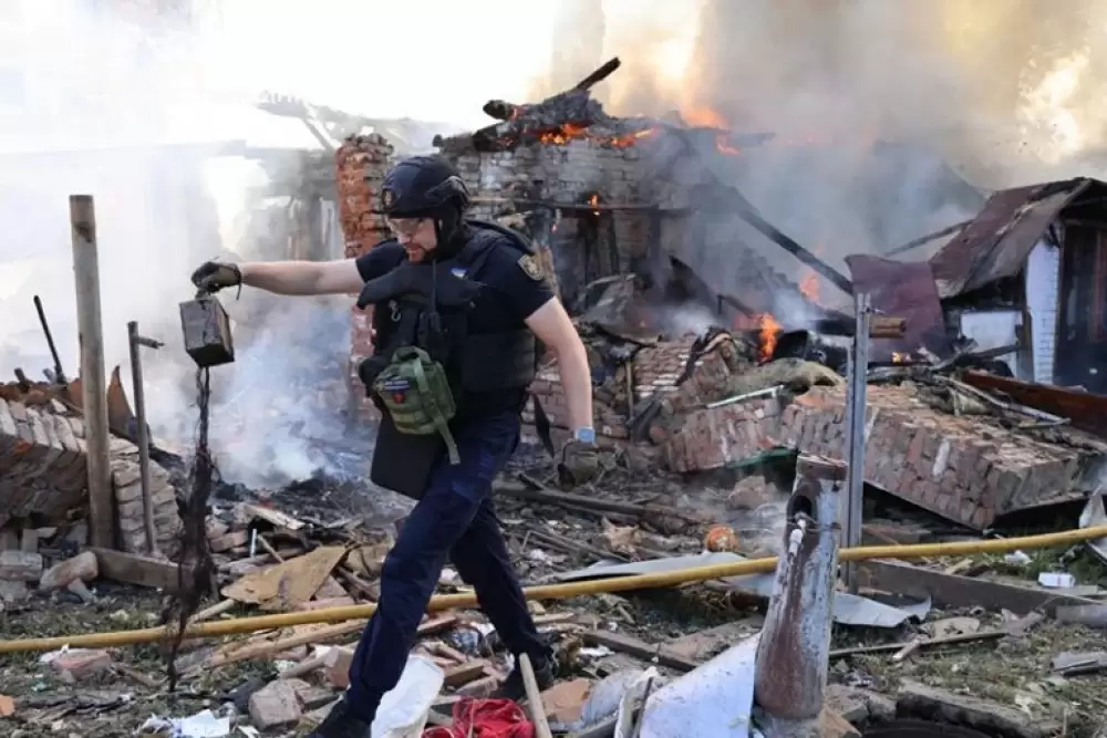 L'Ukraine visée par un nombre record de drones russes, 23 blessés