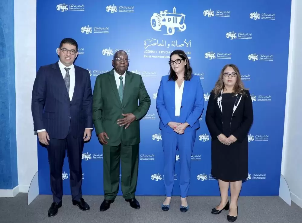 La direction du PAM reçoit l’ancien Président de l’Afrique du Sud et leader du parti MK Jacob Zuma