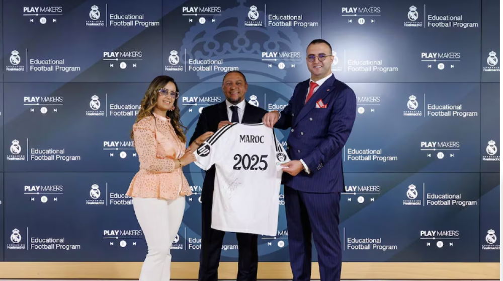 Le Real Madrid lance un programme éducatif de football à Rabat