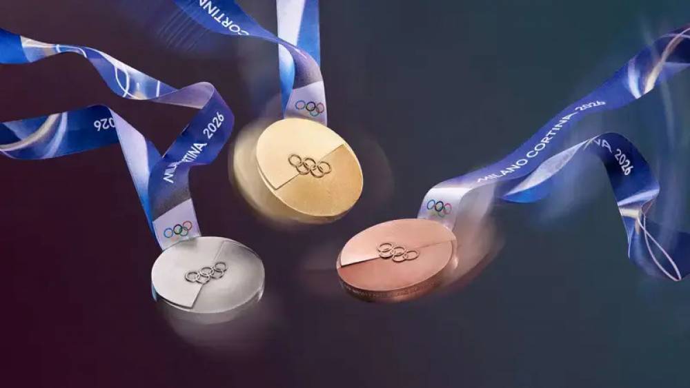 JO 2026: Les médailles des Jeux d’hiver Milan-Cortina dévoilées