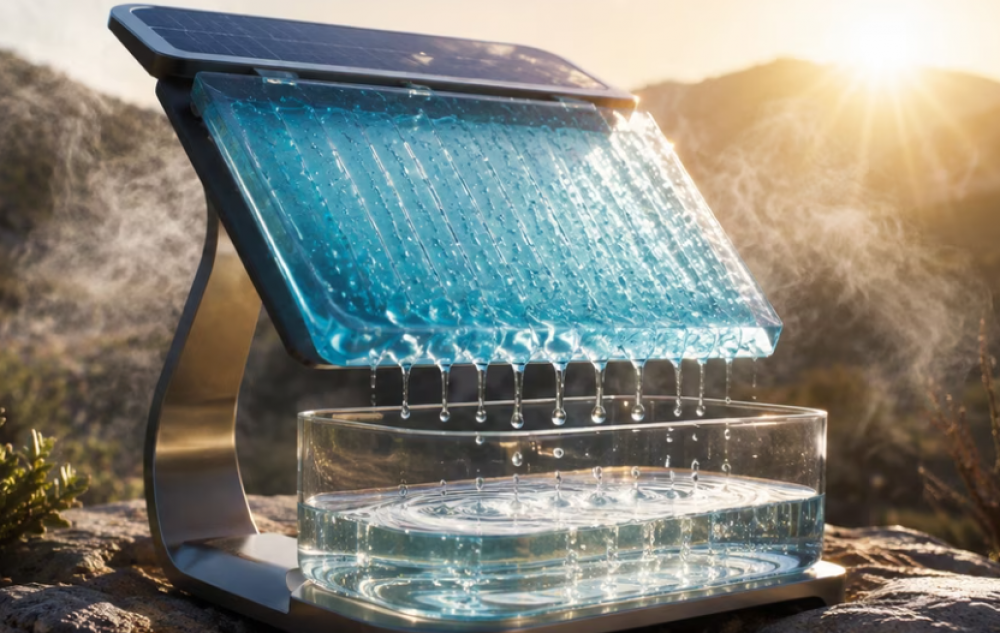 Un gel qui fabrique de l’eau avec le soleil : ce que cette avancée pourrait vraiment changer