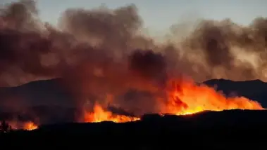 France : 5.000 ha ravagés par un incendie dans les...