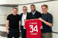 Saibari officiellement présenté par le Bayern et portera le numéro 34 en hommage à Abdelhak Nouri