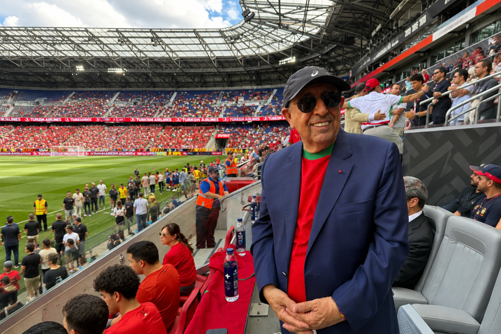 Youssef Amrani mobilisé pour les supporters des Lions de l’Atlas à Houston