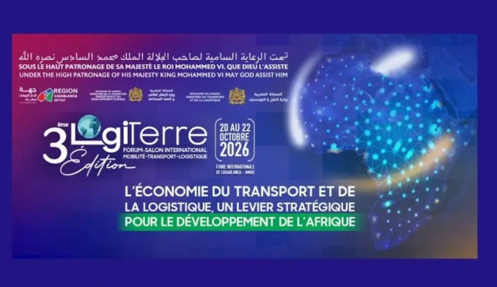 Casablanca accueillera LogiTerre 2026, grand rendez-vous africain de la mobilité et de la logistique