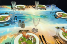Quand la projection immersive sublime  l'expérience gastronomique au Maroc