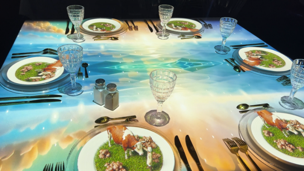 Quand la projection immersive sublime  l'expérience gastronomique au Maroc
