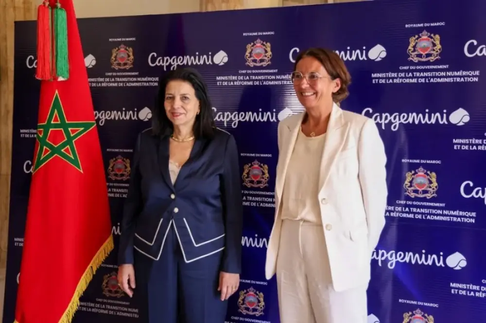 Le ministère de la Transition numérique et Capgemini Maroc signent un MoU pour le développement de l'IA