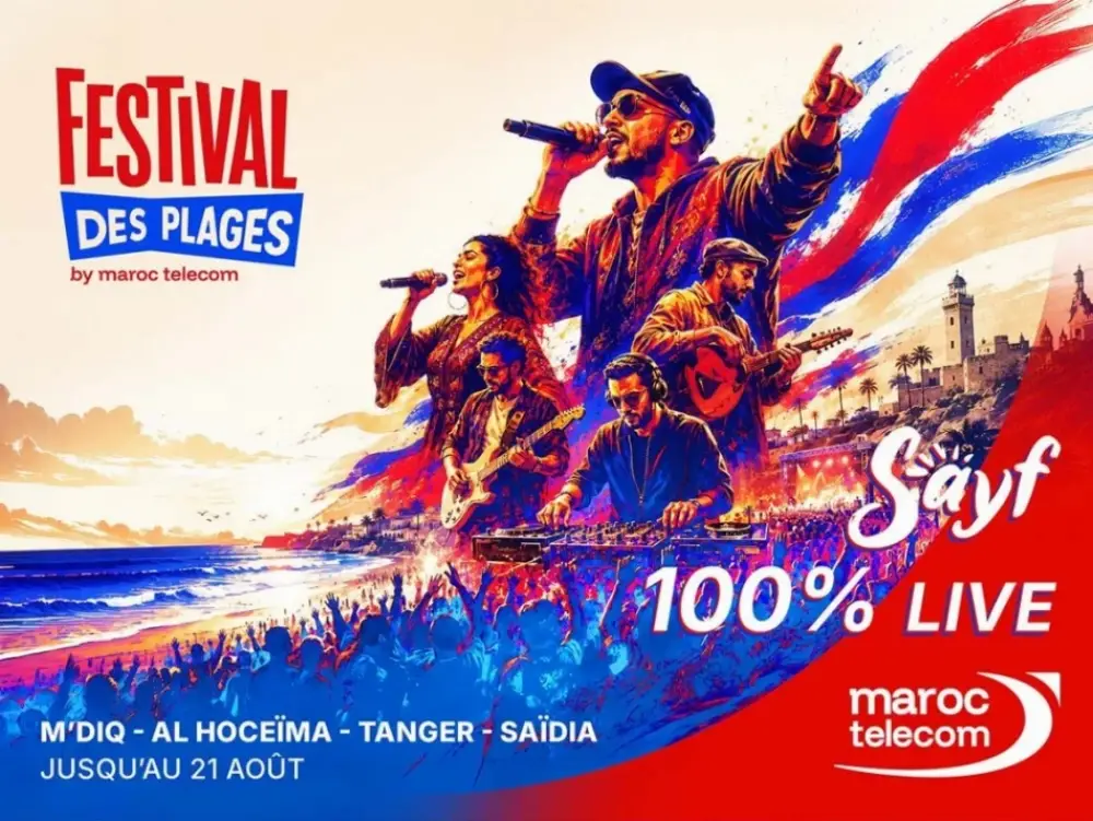 Maroc Telecom lance le Festival des Plages du 20 juillet au 21 août