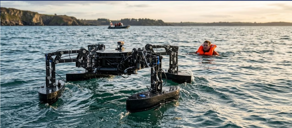 Des chercheurs créent un robot-araignée capable de retrouver et d’aider des victimes dans l’eau