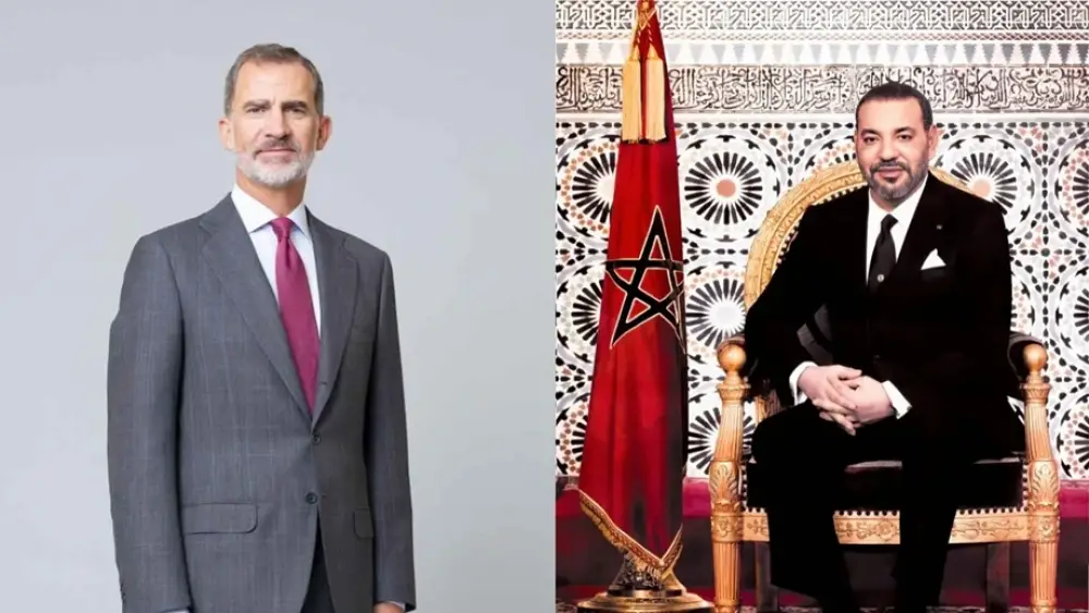 SM le Roi félicite le Roi Felipe VI d’Espagne à l'occasion du sacre de la sélection espagnole de football au Mondial