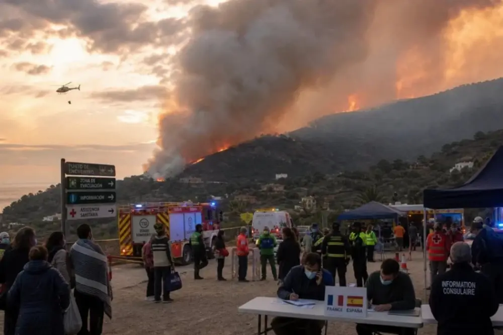 Espagne : le bilan de l'incendie en Andalousie s'alourdit à 13 morts