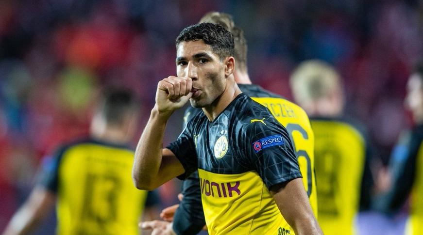 Achraf Hakimi encensé par Marca