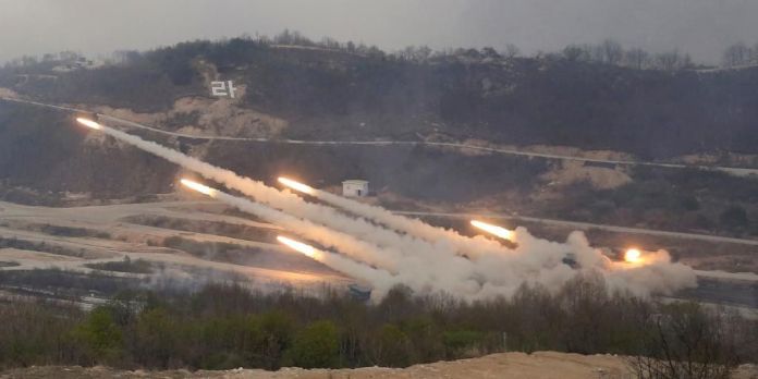 Corée du Sud: l’armée effectue un exercice de tir sur la côte est