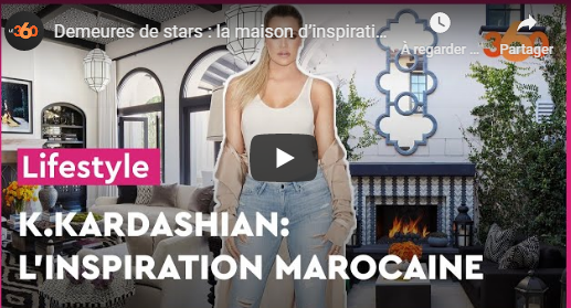 Vidéo : Demeures de stars / La maison d'inspiration marocaine de Khloé Kardashian
