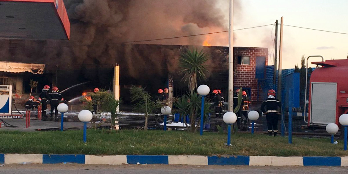 Casablanca: incendie dans une station-service, un mort