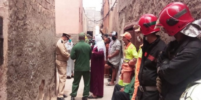 Marrakech: effondrement d’une maison à l’ancienne médina