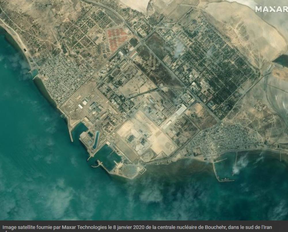 Iran: la centrale nucléaire de Bouchehr à l'arrêt, apparemment pour maintenance
