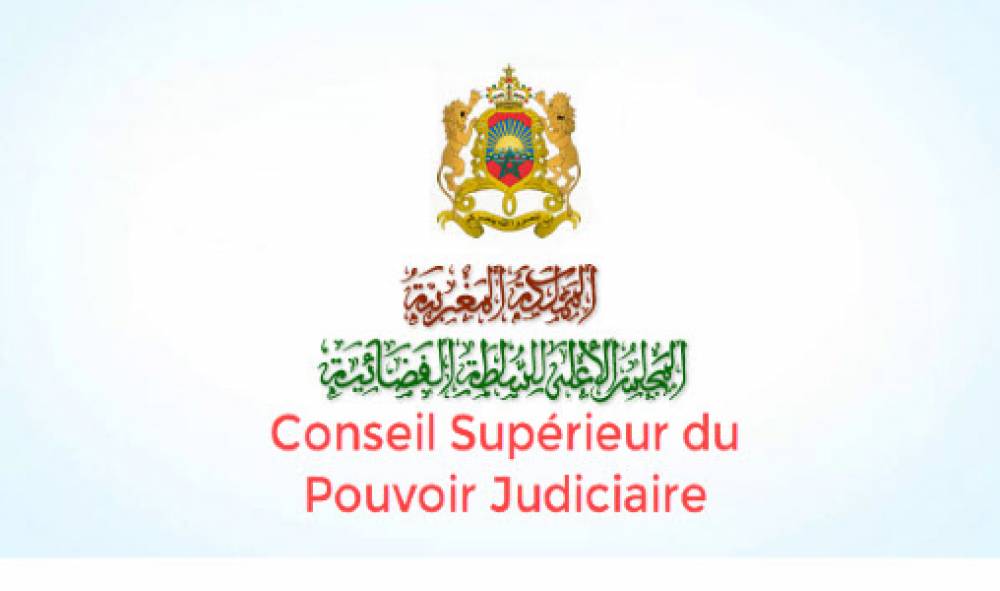 Le Conseil supérieur du pouvoir judiciaire tient sa réunion hebdomadaire à Rabat