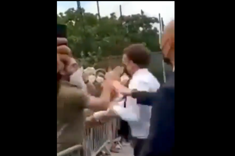 Macron giflé dans la Drôme : l'agresseur condamné à 18 mois de prison dont 4 ferme