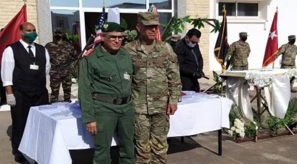 Des observateurs militaires de treize pays assistent à l’exercice "African Lion 2021" près de Tan-Tan