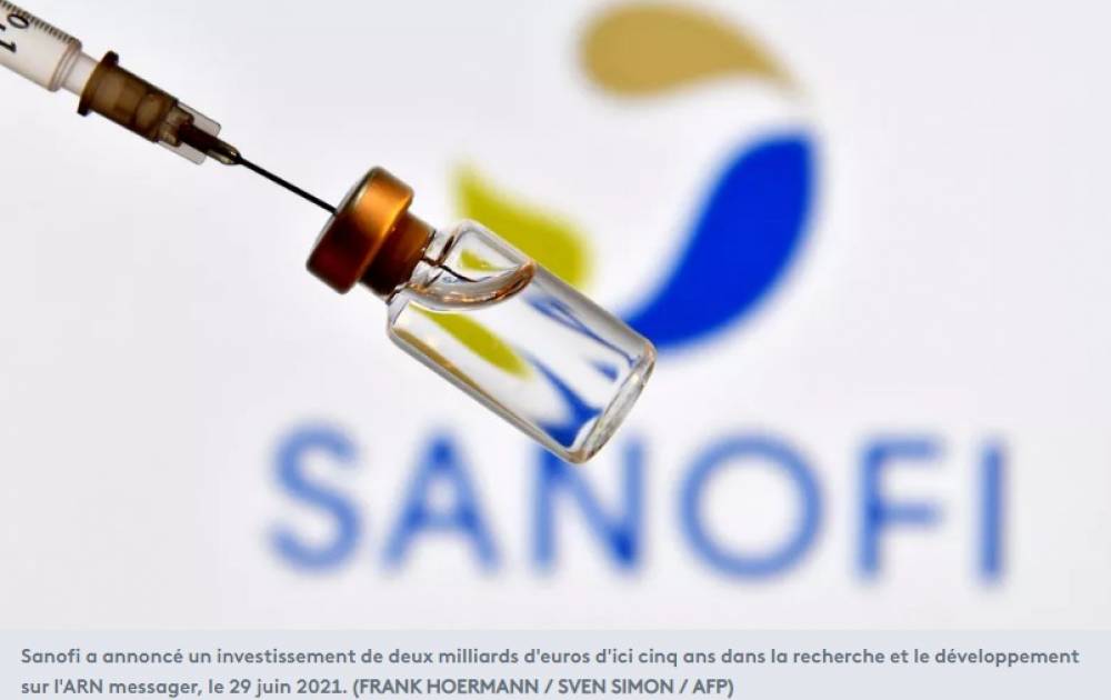 Sanofi va investir deux milliards d'euros d'ici cinq ans dans l'ARN messager