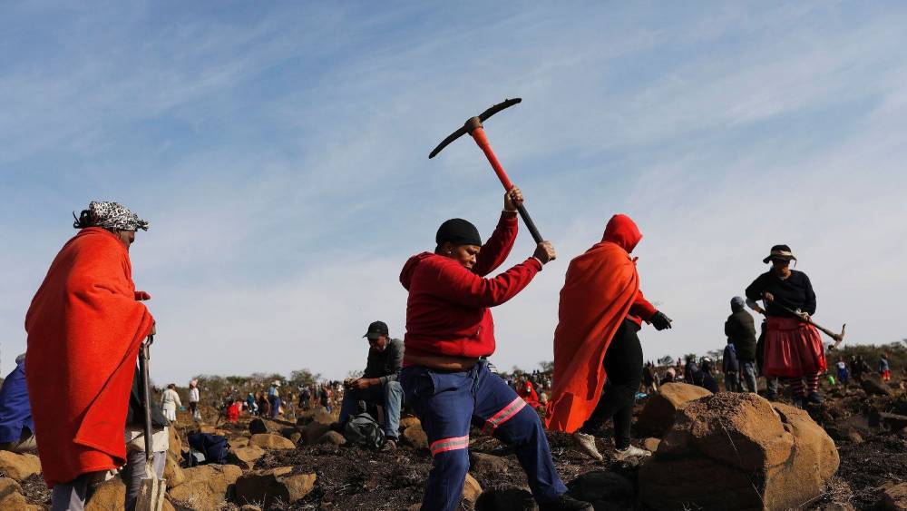 Afrique du Sud: folle ruée vers de prétendus diamants