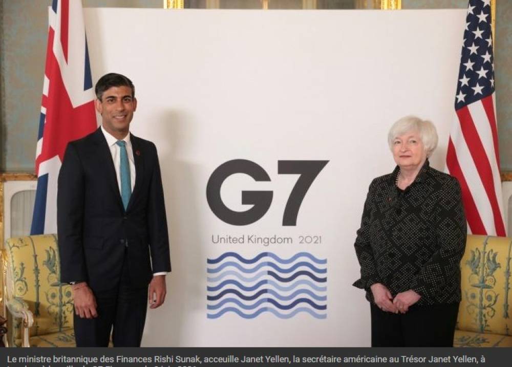 Le G7 Finances s'ouvre à Londres, avec un accord espéré sur l'impôt minimum mondial