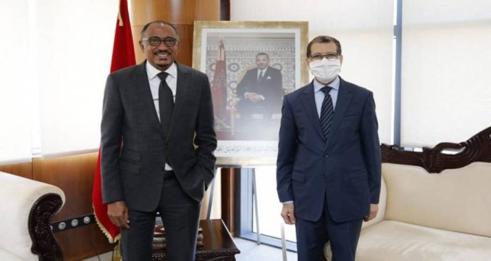 Le chef du gouvernement reçoit l’Envoyé spécial de l’UA auprès de l’Agence africaine du médicament