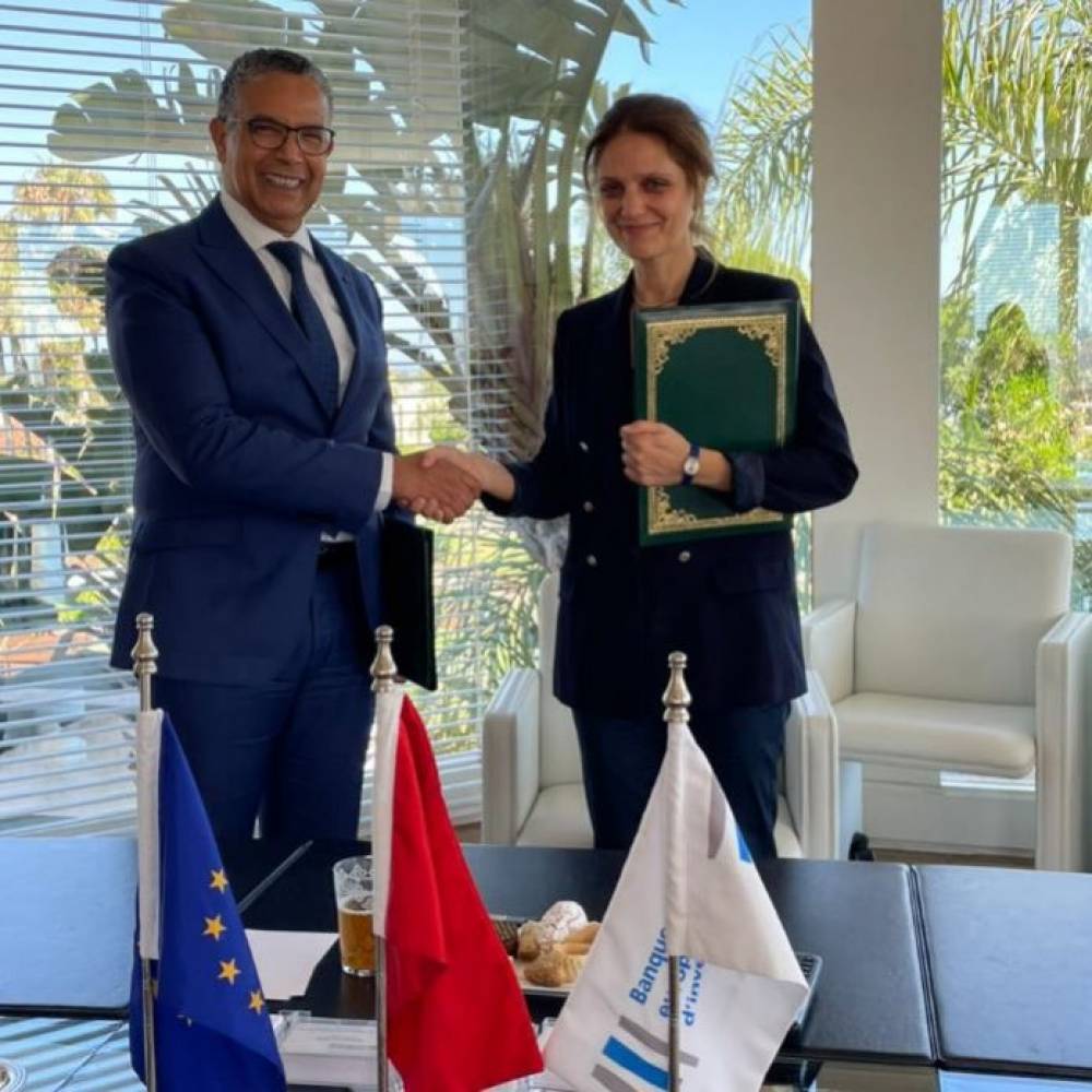 La coopération entre l’Office National de l’Electricité et de l’Eau Potable et la Banque Européenne d’Investissement renforcée par la signature d’un nouvel accord de financement