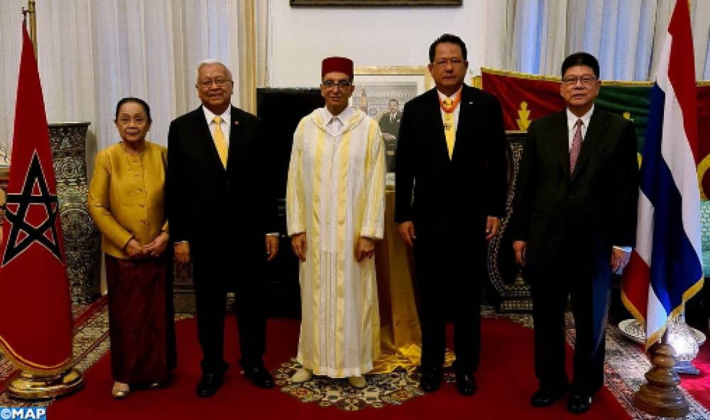 Bangkok : remise d’une décoration Royale à l’ex-ambassadeur de Thaïlande au Maroc