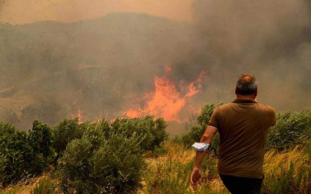 Turquie: 150 personnes évacuées à Marmaris en raison d’un feux de forêt