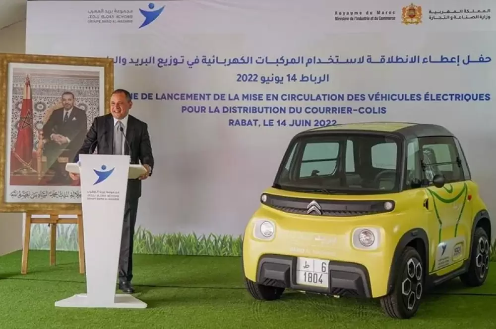 Barid Al-Maghrib adopte des véhicules 100% électriques produits au Maroc