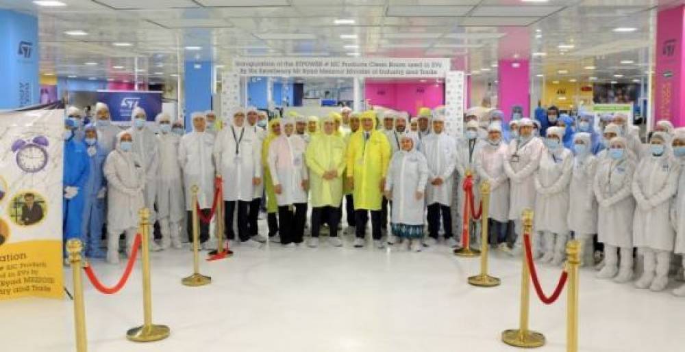 STMicroelectronics inaugure à Bouskoura sa nouvelle ligne de production de composants électroniques