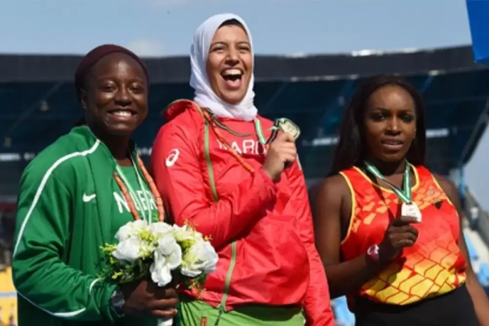 Meeting d'Athlétisme de Dakar: Soukaina Zakour remporte le lancer du marteau