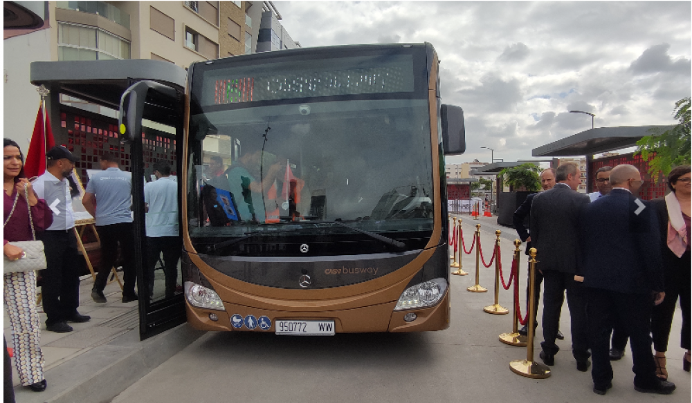 C'est parti pour Casabusway, la mise en service pour le public prévue en janvier 2023