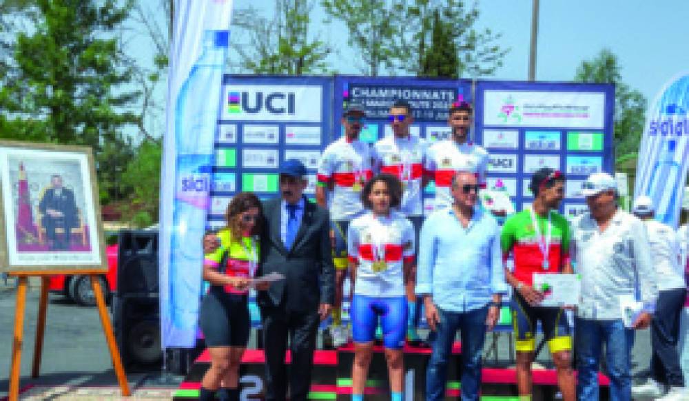 Cyclisme : Achraf Doghmi remporte le titre du Championnat du Maroc