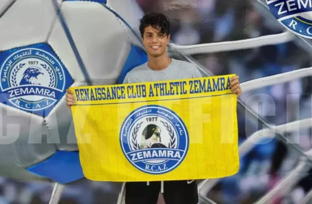 Hachim Mastour rejoint la Renaissance club Athletic Zemamra